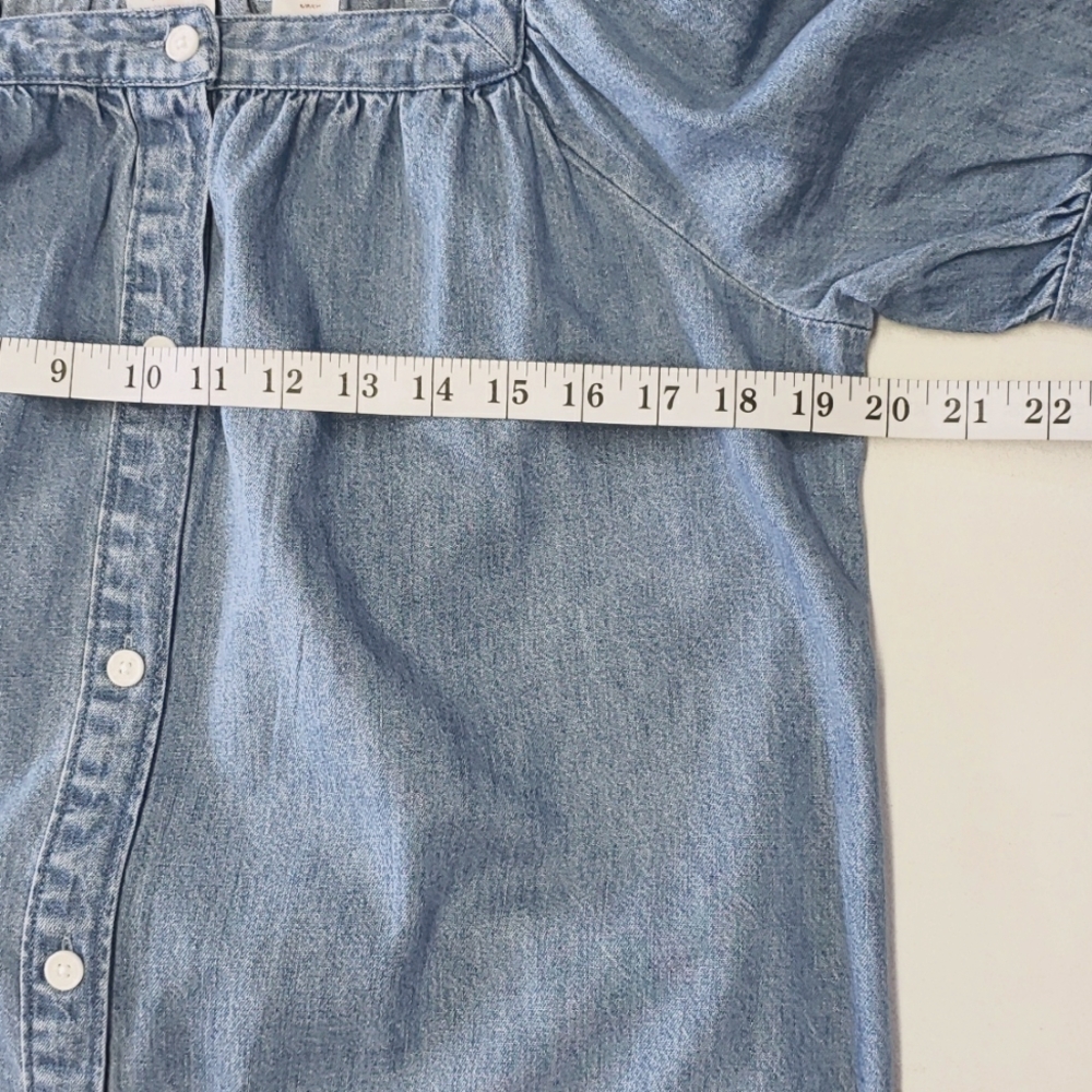 Levi's Light Blue Midi Dress - Picture 9 of 15
